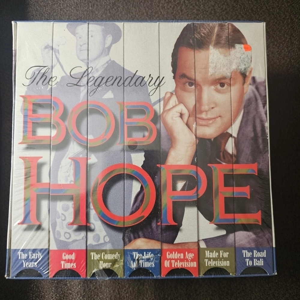 The Legendary Bob Hope (7 VHS Video Box Set)  BRAND NEW SEALED